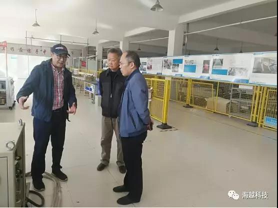 中國(guó)著名焊接熱處理專家戈兆文教授來(lái)訪青島海越