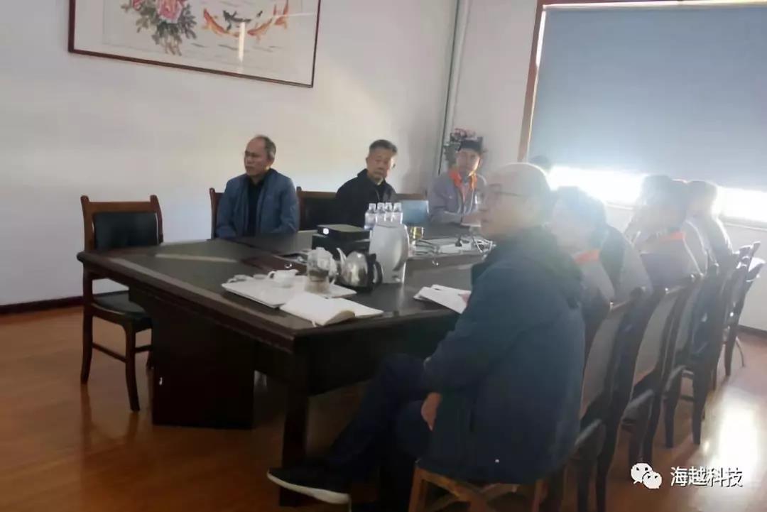 中國(guó)著名焊接熱處理專家戈兆文教授來(lái)訪青島海越